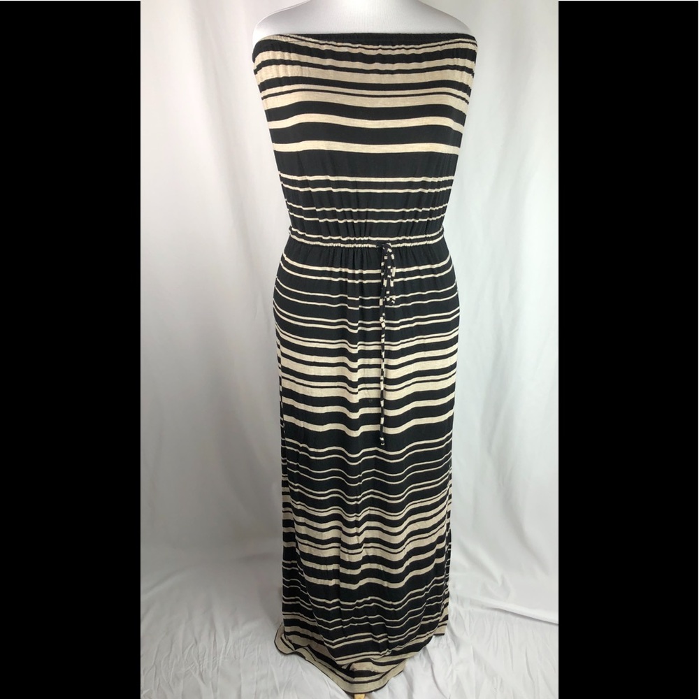 J Crew Strapless Maxi Dress